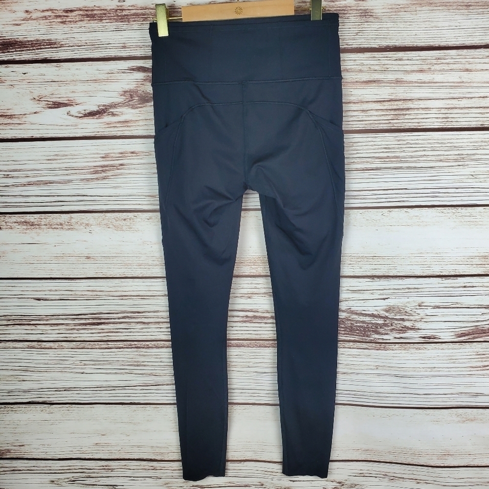 Lululemon Womens Size 4 Black Fast & Free 7/8 Tight II Nulux 25" Leggings - Picture 5 of 12